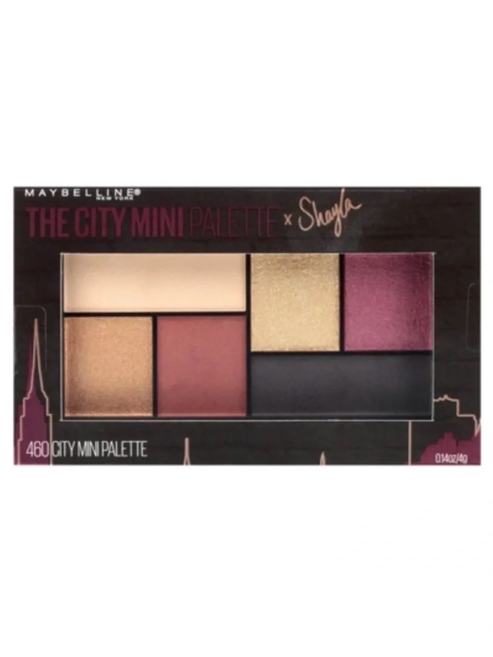 💞 New Maybelline Purples The City Mini Eye Shadow Palette - Shayla